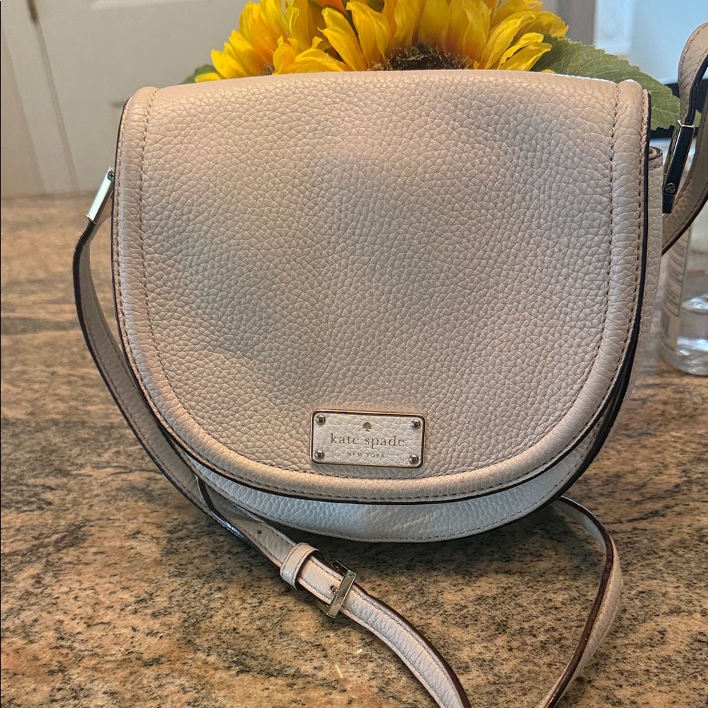 Kate Spade Beige Crossbody Bag